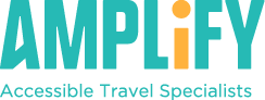 Amplify Accessible Travel Specialists logo